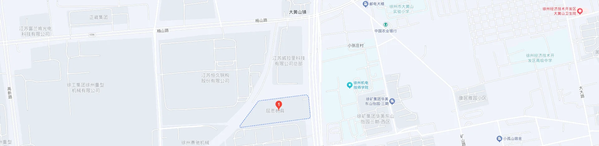 屈恩机具公司位置地图