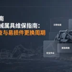工程机械属具维保指南：日常检查与易损件更换周期