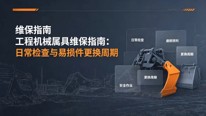 工程机械属具维保指南：日常检查与易损件更换周期